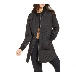 Zella Longline Quilted Jacket